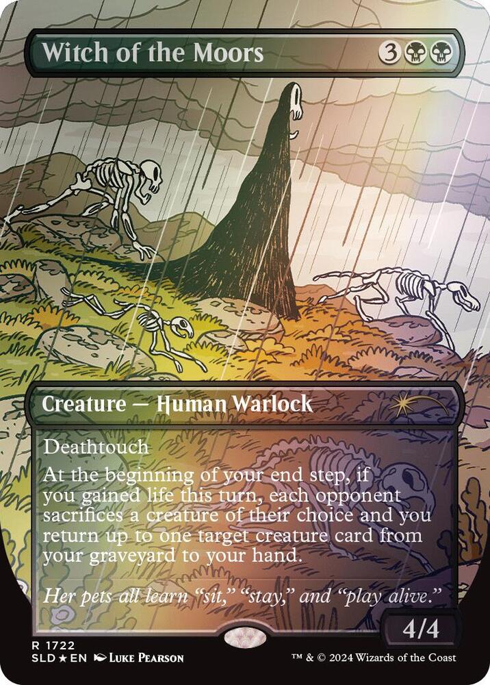 Witch of the Moors (Rainbow Foil) [Secret Lair Drop Series] 1722