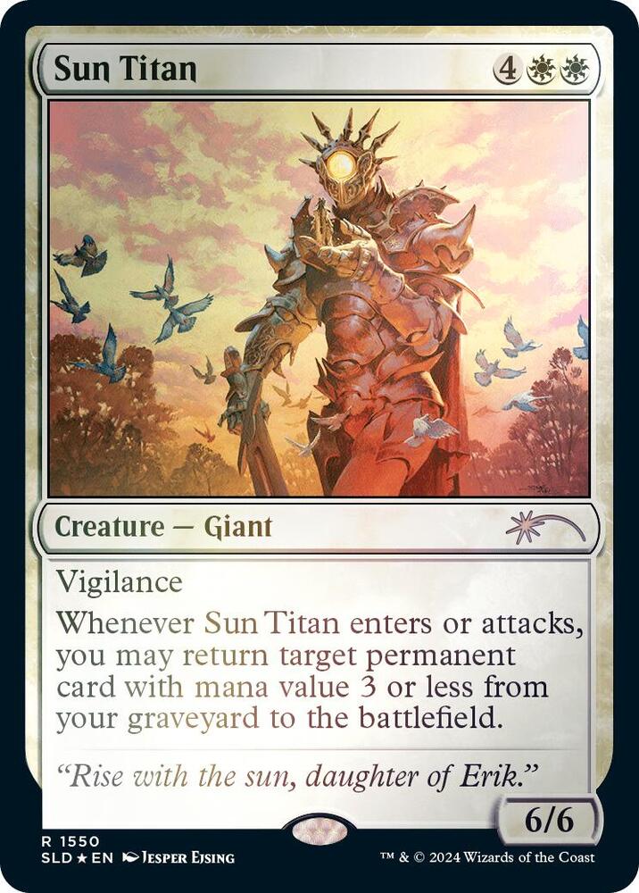 Sun Titan (Rainbow Foil) [Secret Lair Drop Series] 1550