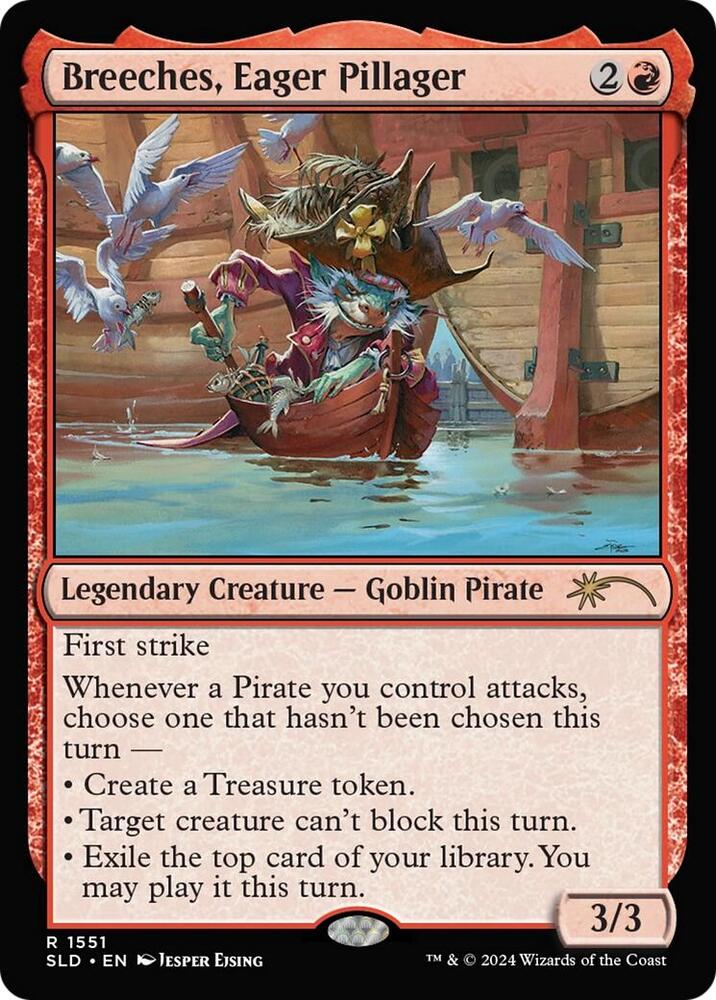 Breeches, Eager Pillager [Secret Lair Drop Series] 1551
