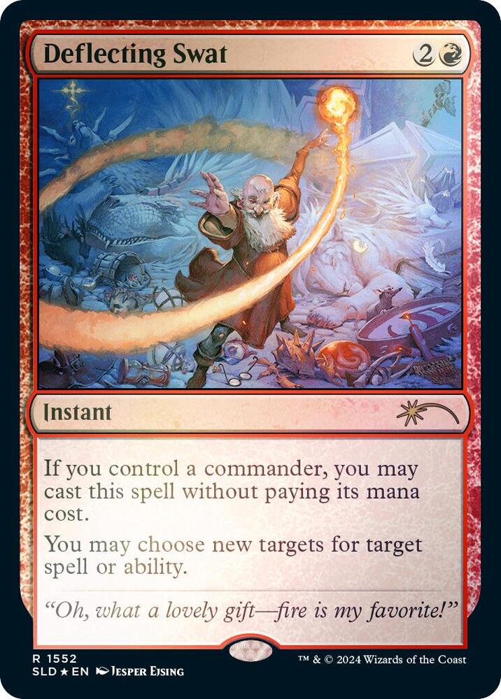 Deflecting Swat (Rainbow Foil) [Secret Lair Drop Series] 1552
