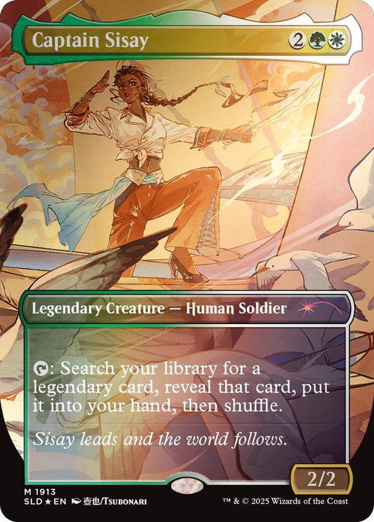 Captain Sisay (1913) (Rainbow Foil) [Secret Lair Drop Series] 1913