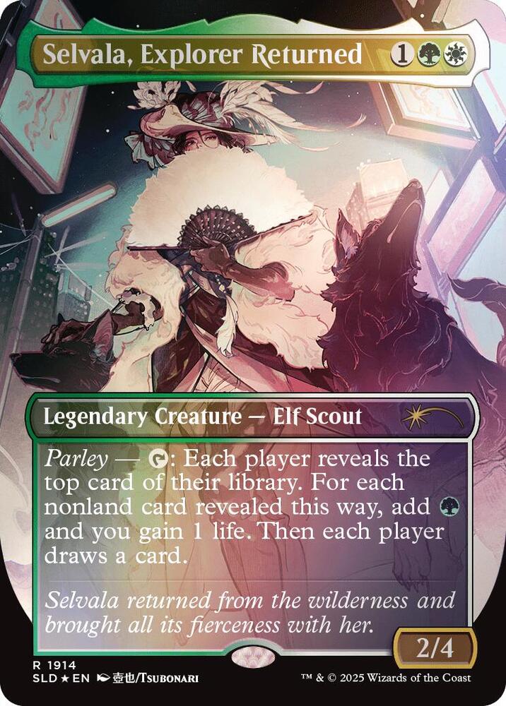Selvala, Explorer Returned (Rainbow Foil) [Secret Lair Drop Series] 1914