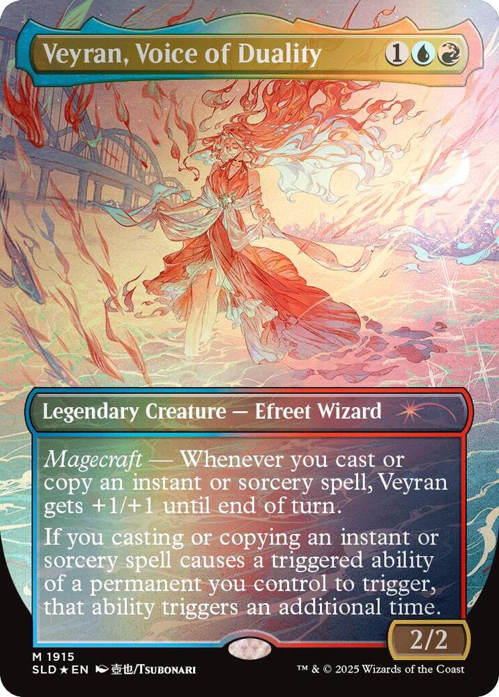 Veyran, Voice of Duality (Rainbow Foil) [Secret Lair Drop Series] 1915