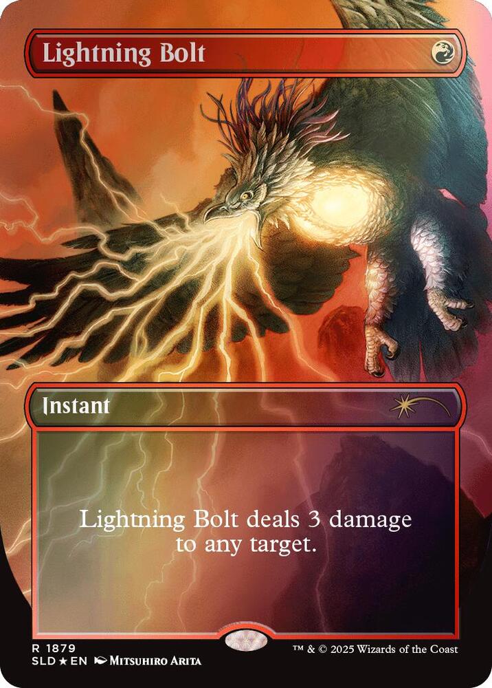 Lightning Bolt (1879) (Rainbow Foil) [Secret Lair Drop Series] 1879
