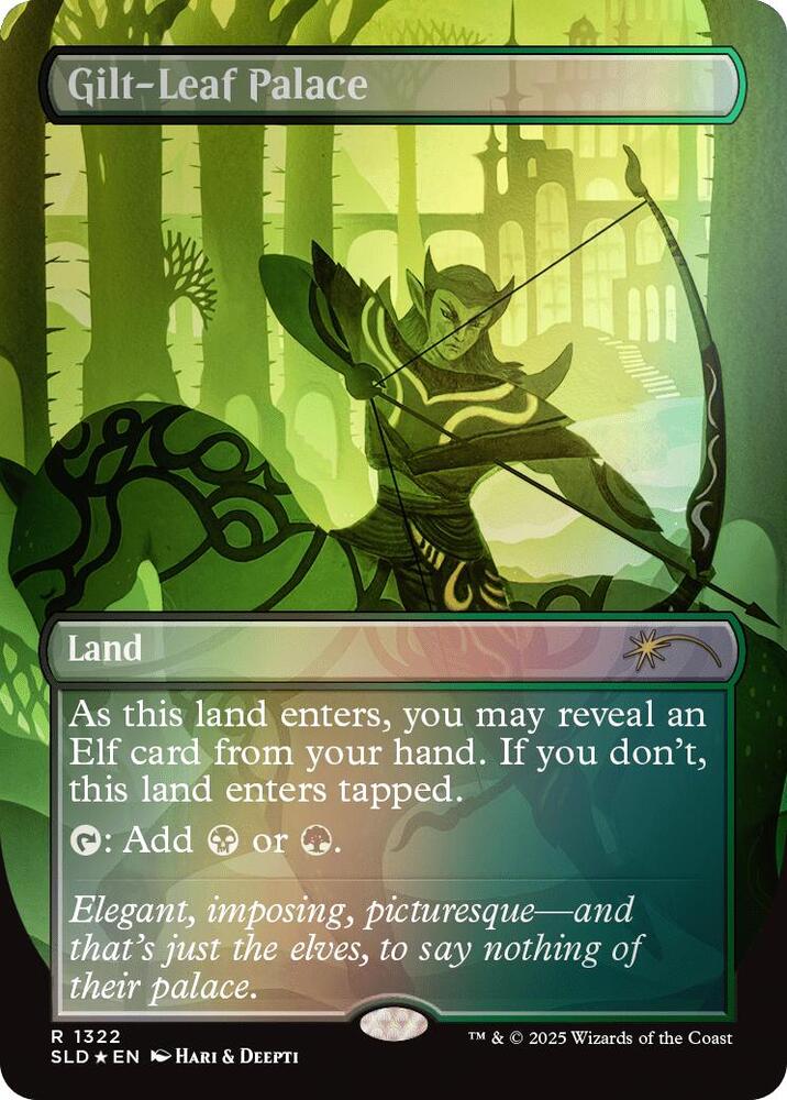 Gilt-Leaf Palace (Rainbow Foil) [Secret Lair Drop Series] 1322