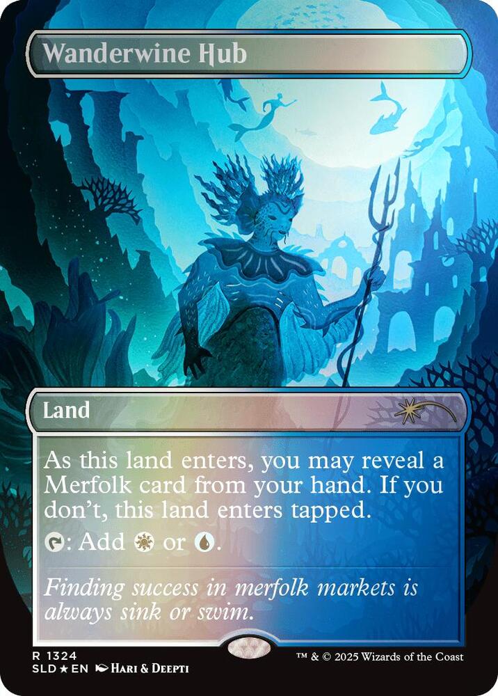 Wanderwine Hub (Rainbow Foil) [Secret Lair Drop Series] 1324