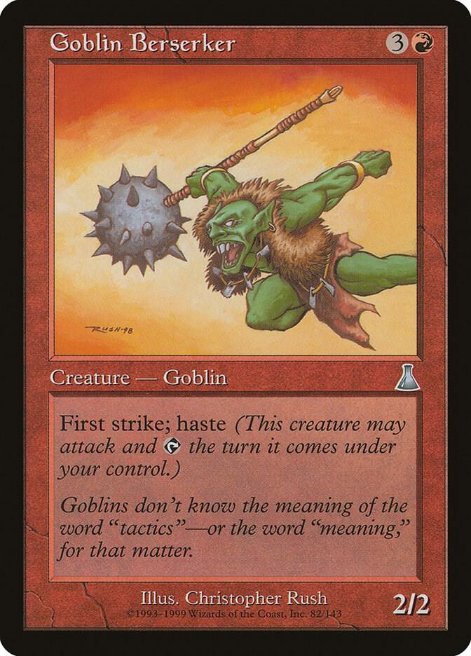 Goblin Berserker [Urza's Destiny] 82