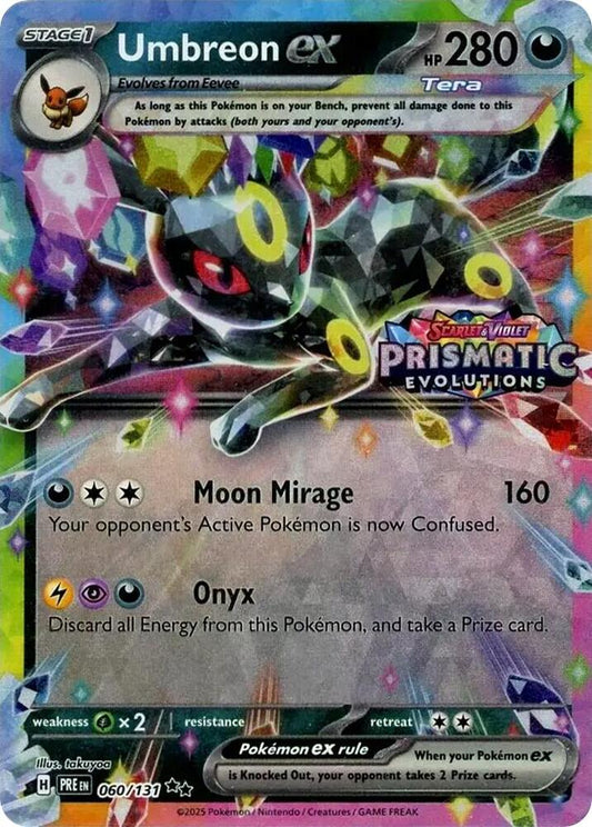 Umbreon ex - 060/131 (Prismatic Evolutions Stamp) [Miscellaneous Cards & Products] 060/131