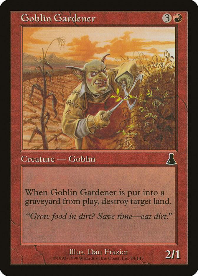 Goblin Gardener [Urza's Destiny] 84