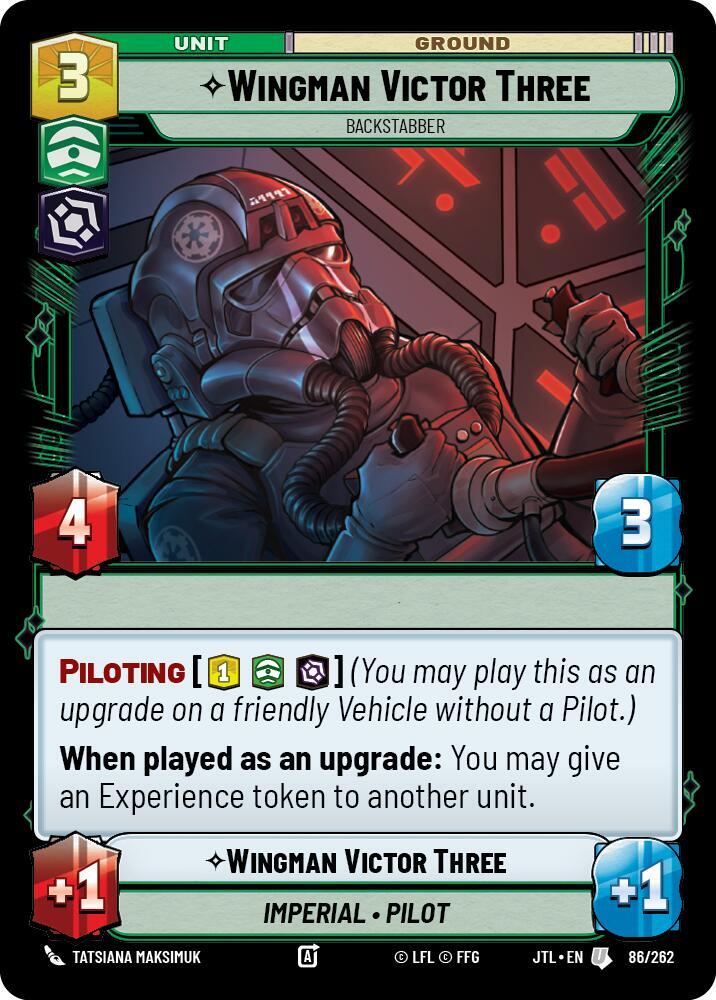 Wingman Victor Three - Backstabber [Jump to Lightspeed] 086/262