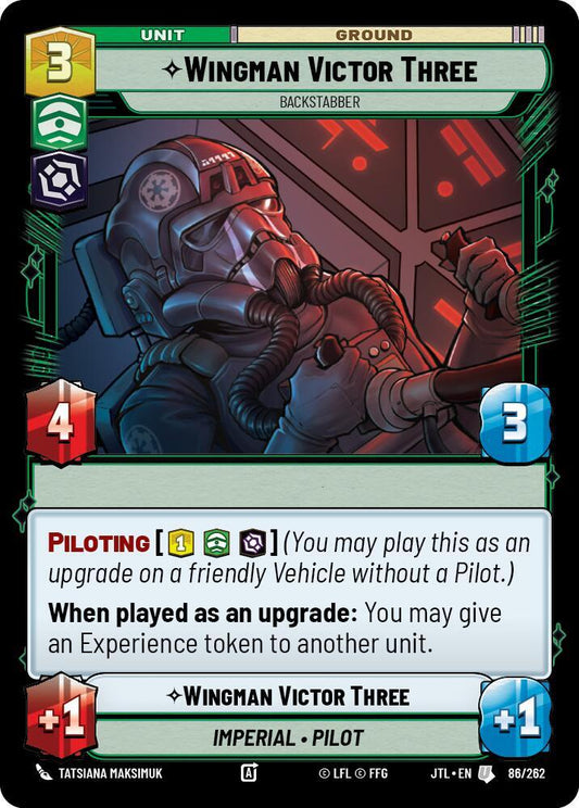 Wingman Victor Three - Backstabber [Jump to Lightspeed] 086/262