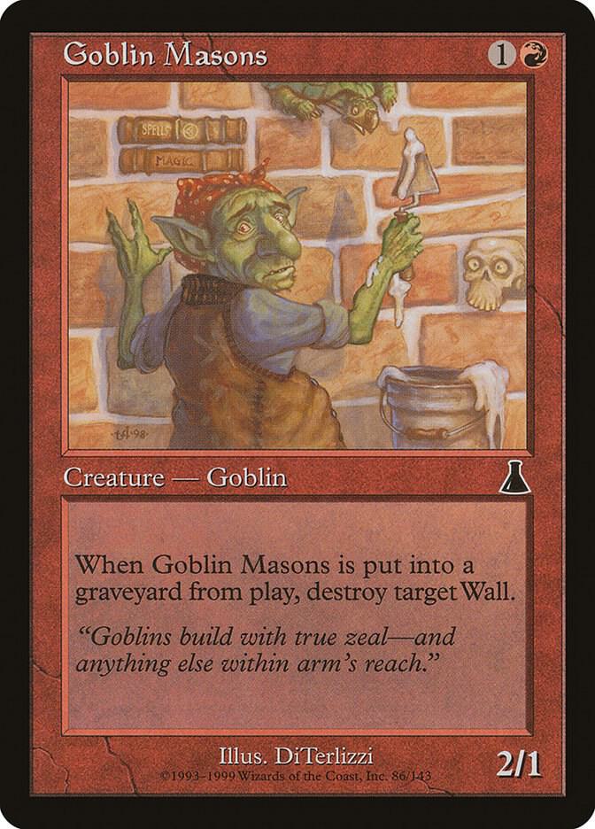 Goblin Masons [Urza's Destiny] 86