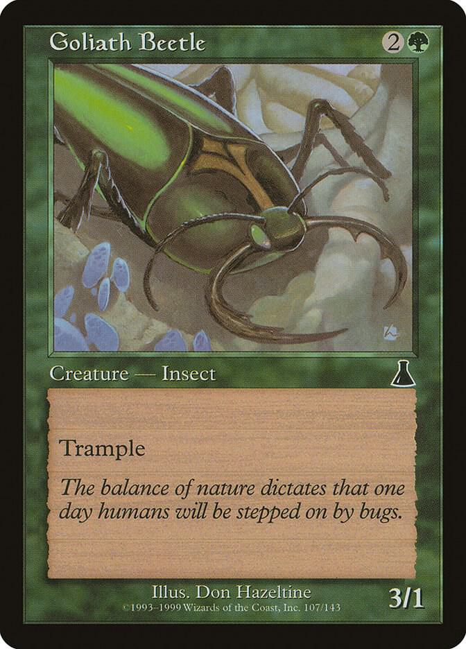 Goliath Beetle [Urza's Destiny] 107