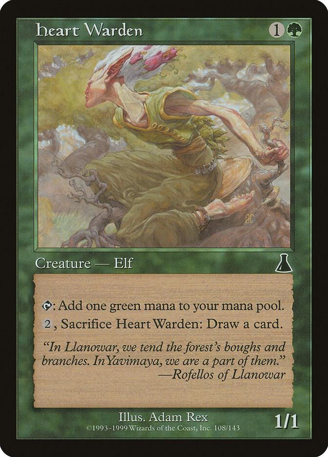 Heart Warden [Urza's Destiny] 108