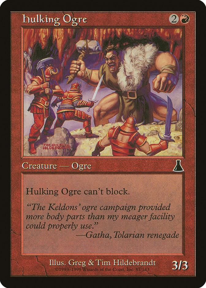 Hulking Ogre [Urza's Destiny] 87
