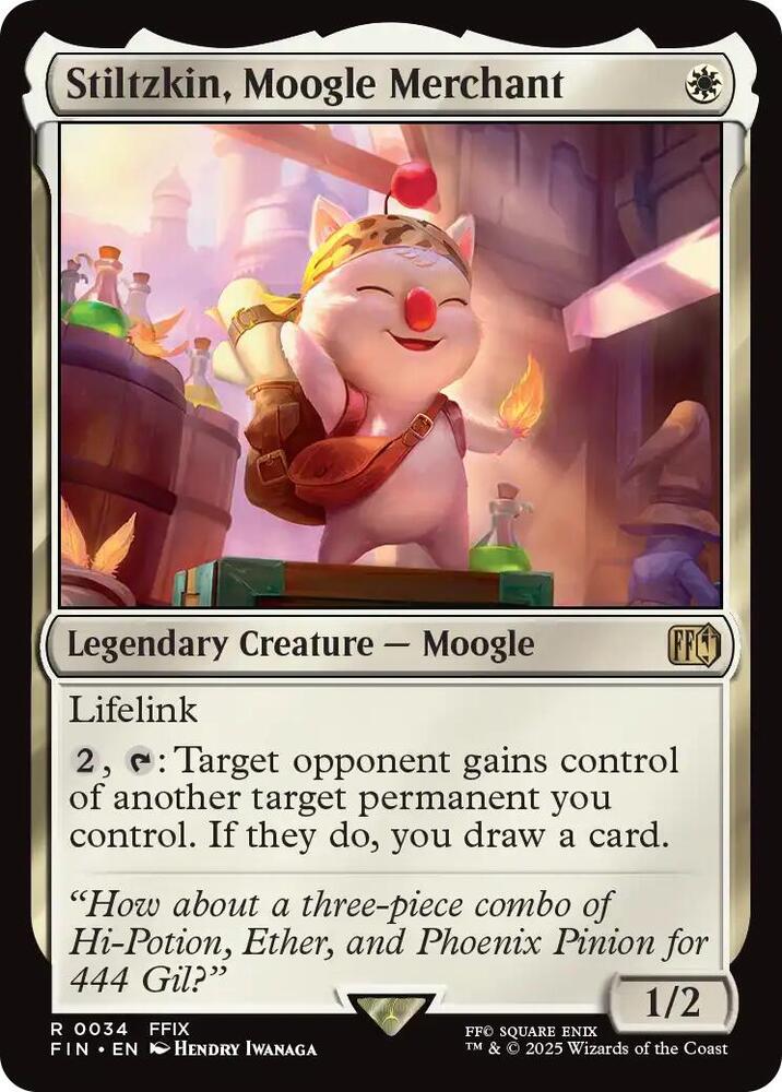 Stiltzkin, Moogle Merchant [FINAL FANTASY] 34