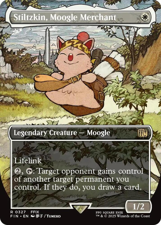 Stiltzkin, Moogle Merchant (Borderless) [FINAL FANTASY] 327