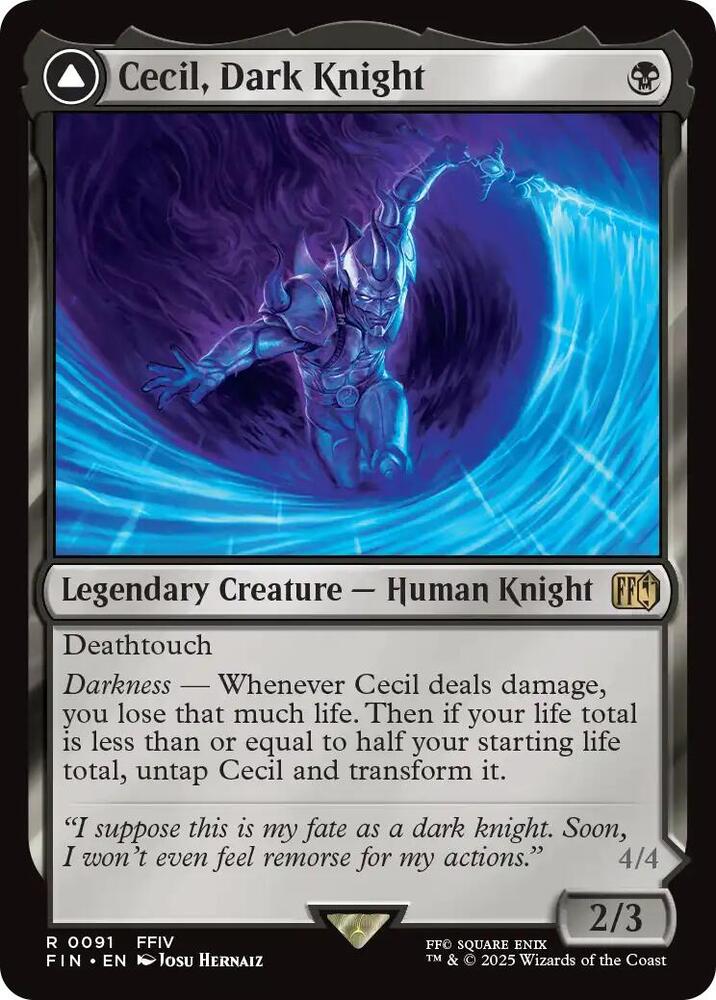 Cecil, Dark Knight [FINAL FANTASY] 91