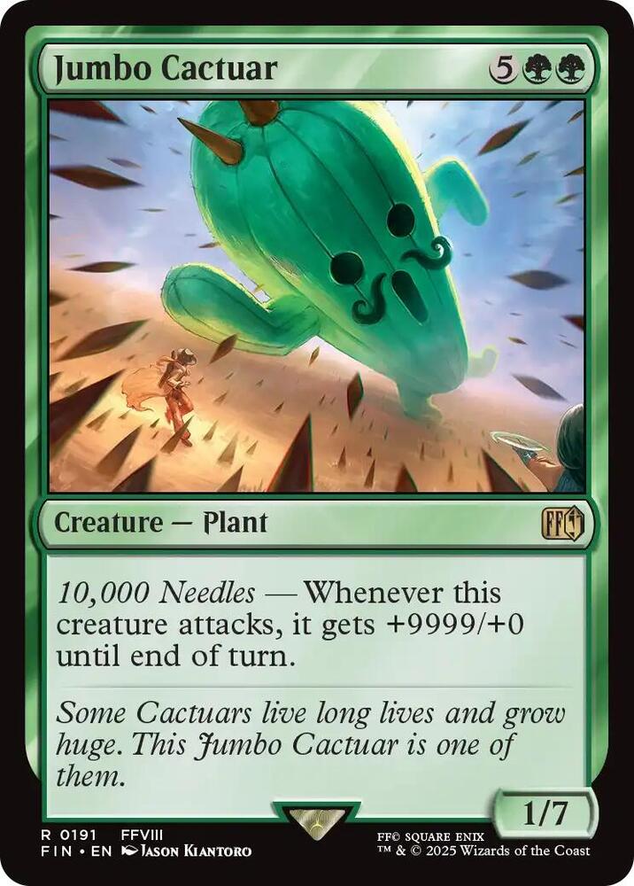 Jumbo Cactuar [FINAL FANTASY] 191