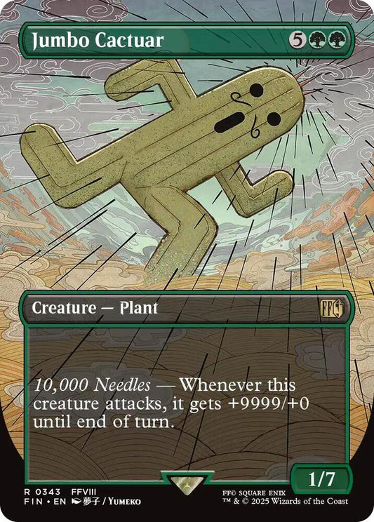 Jumbo Cactuar (Borderless) [FINAL FANTASY] 343
