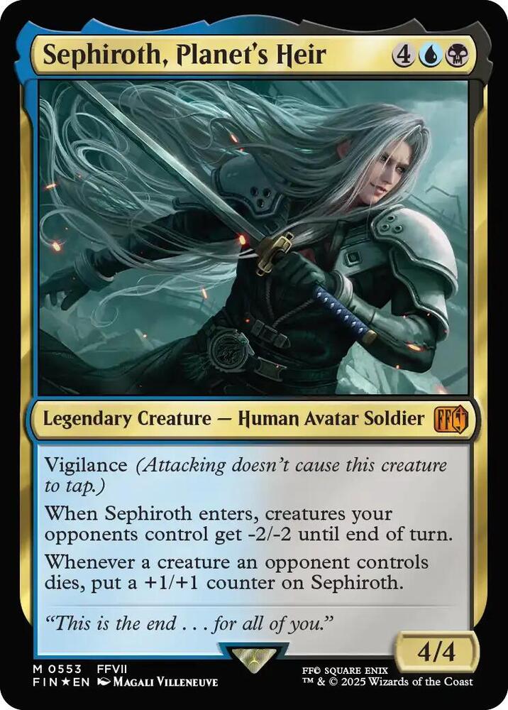 Sephiroth, Planet's Heir [FINAL FANTASY] 553