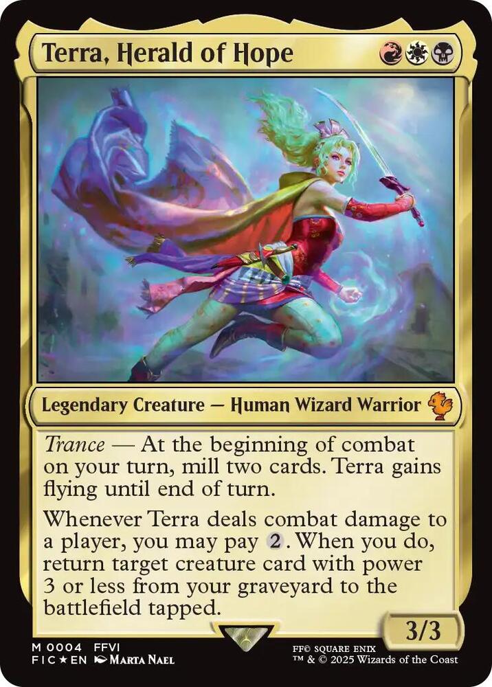 Terra, Herald of Hope [Commander: FINAL FANTASY] 4