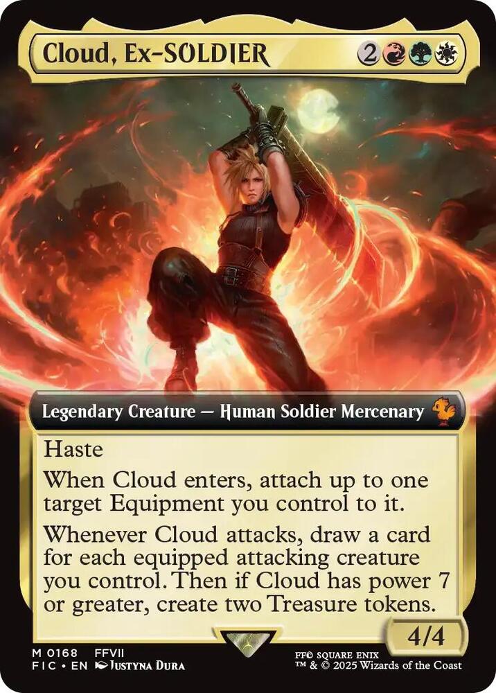Cloud, Ex-SOLDIER (Extended Art) [Commander: FINAL FANTASY] 168