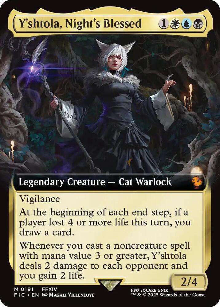 Y'shtola, Night's Blessed (Extended Art) [Commander: FINAL FANTASY] 191