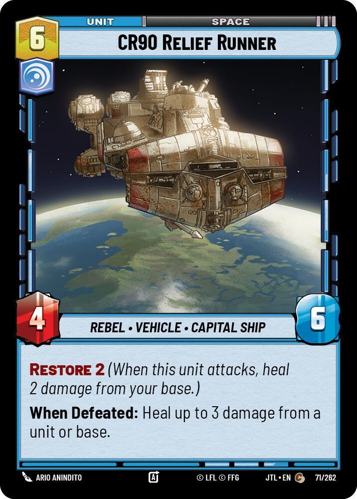 CR90 Relief Runner [Jump to Lightspeed] 071/262