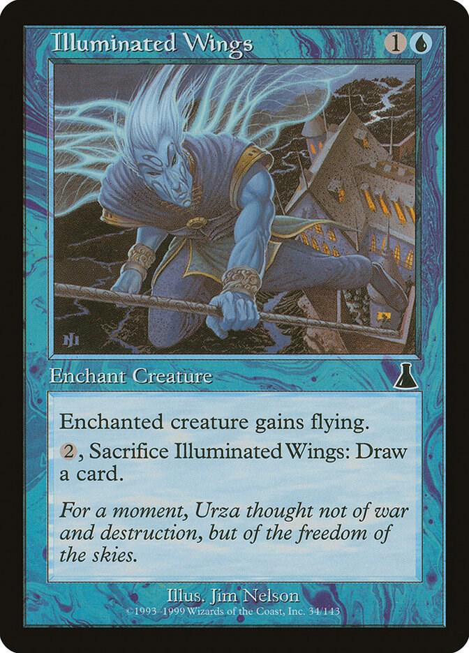 Illuminated Wings [Urza's Destiny] 34