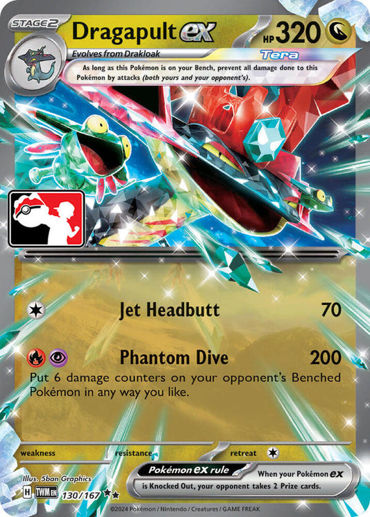 Dragapult ex [Prize Pack Series Cards] 130/167