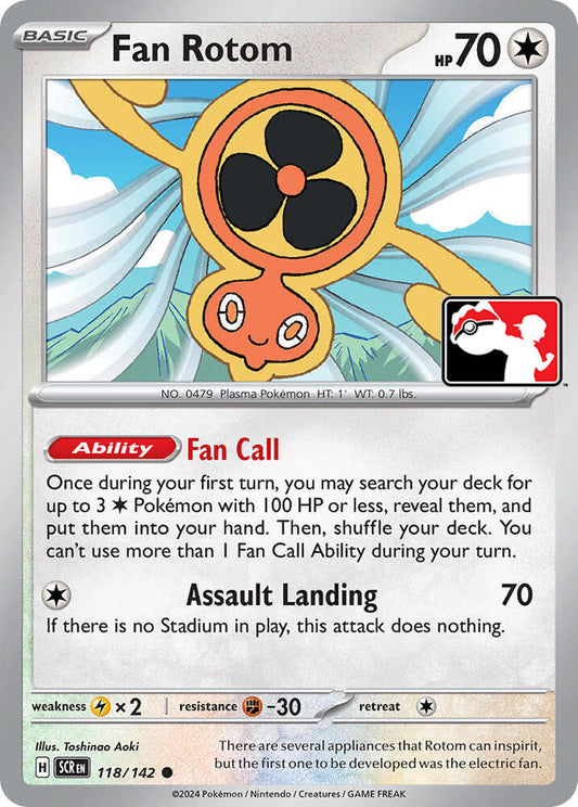 Fan Rotom [Prize Pack Series Cards] 118/142