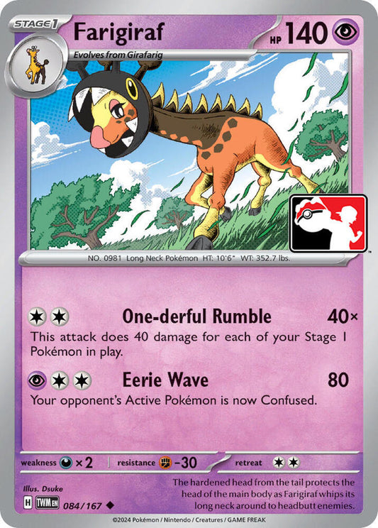Farigiraf [Prize Pack Series Cards] 084/167