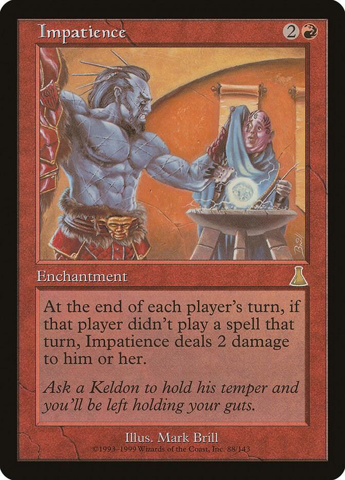Impatience [Urza's Destiny] 88