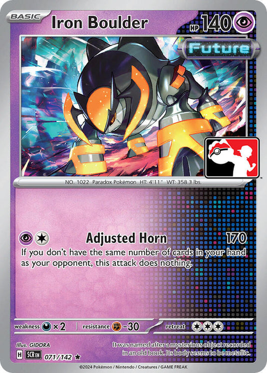 Iron Boulder [Prize Pack Series Cards] 071/142