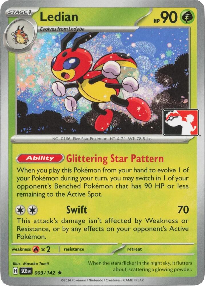 Ledian - 003/142 [Prize Pack Series Cards] 003/142
