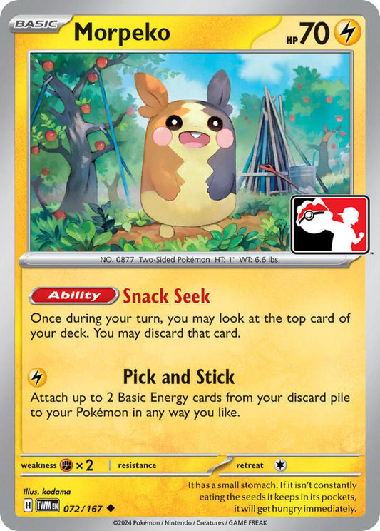 Morpeko - 072-167 [Prize Pack Series Cards] 072/167