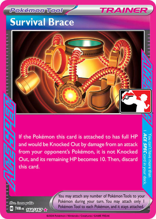 Survival Brace [Prize Pack Series Cards] 164/167