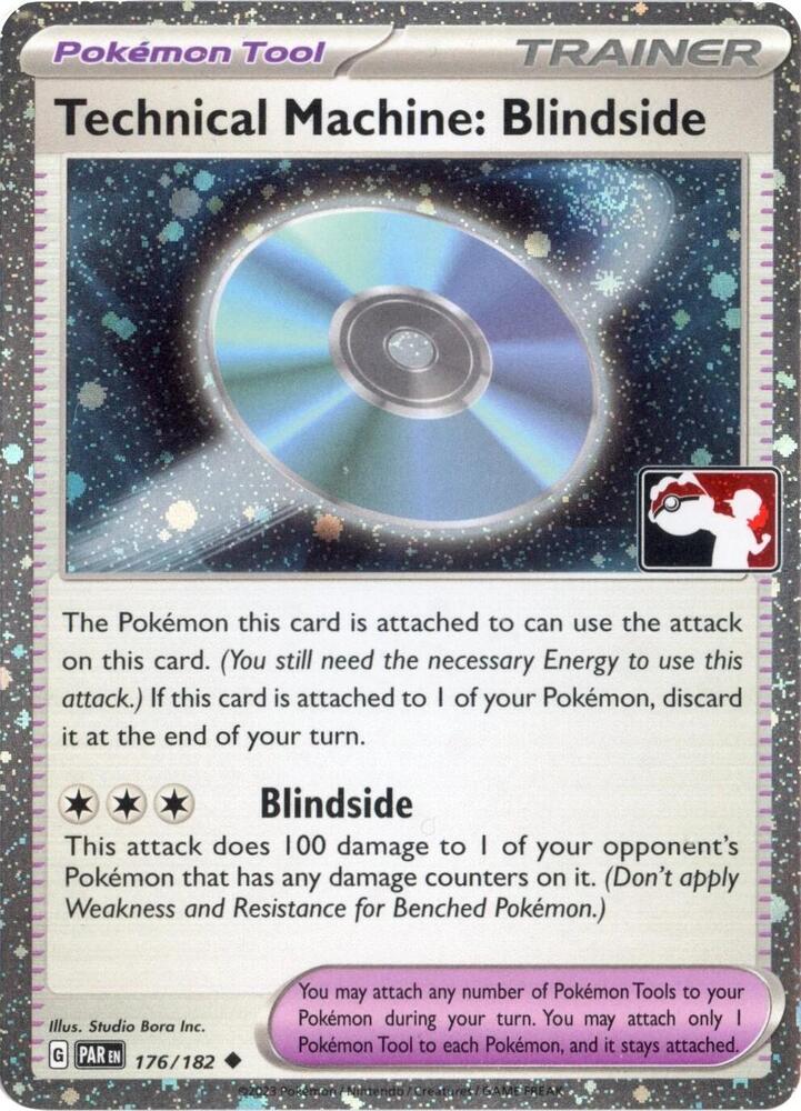 Technical Machine: Blindside - 176/182 (Cosmos Holo) [Prize Pack Series Cards] 176/182