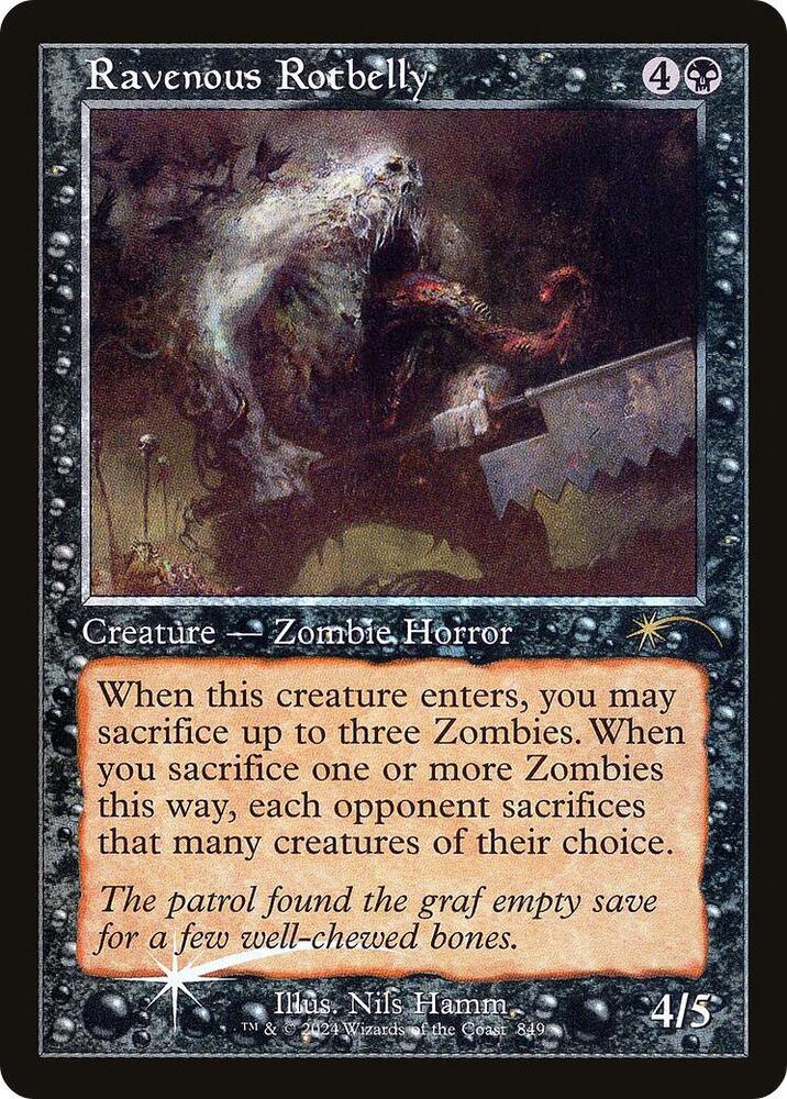 Ravenous Rotbelly (Retro Frame) [Secret Lair Drop Series] 849