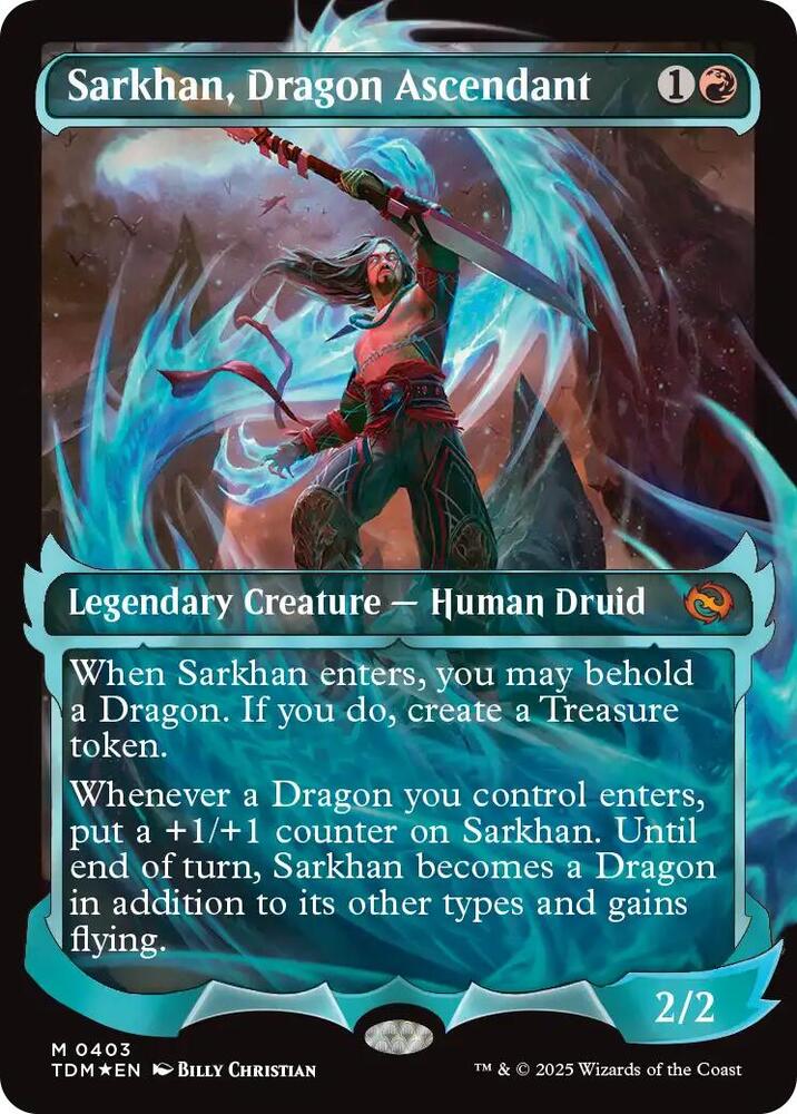 Sarkhan, Dragon Ascendant (0403) (Showcase) [Tarkir: Dragonstorm] 403