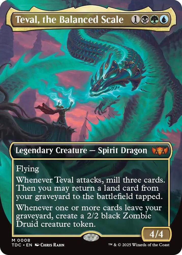 Teval, the Balanced Scale (Borderless) [Commander: Tarkir: Dragonstorm] 8
