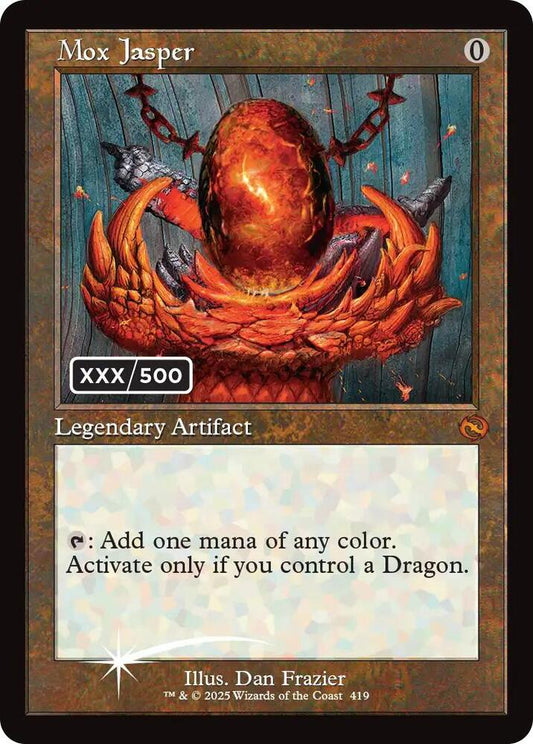 Mox Jasper (Serial Numbered) [Tarkir: Dragonstorm] 419