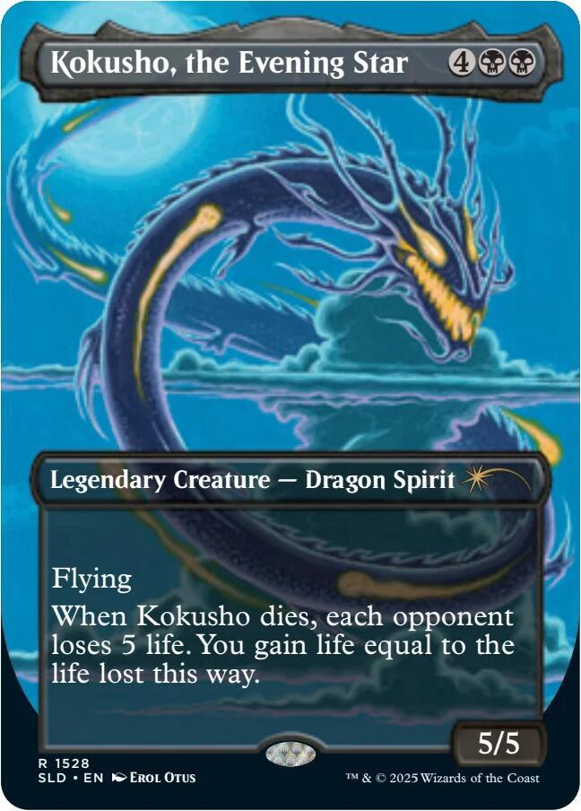 Kokusho, the Evening Star (Rainbow Foil) [Secret Lair Drop Series] 1528