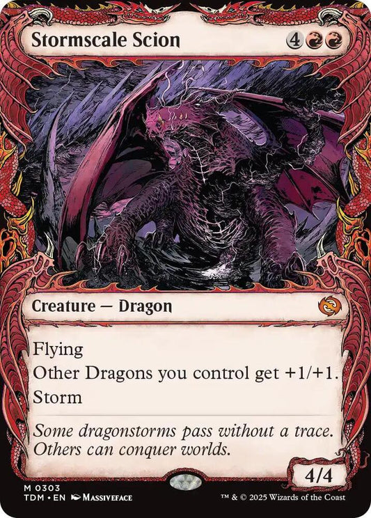 Stormscale Scion (Showcase) [Tarkir: Dragonstorm] 303