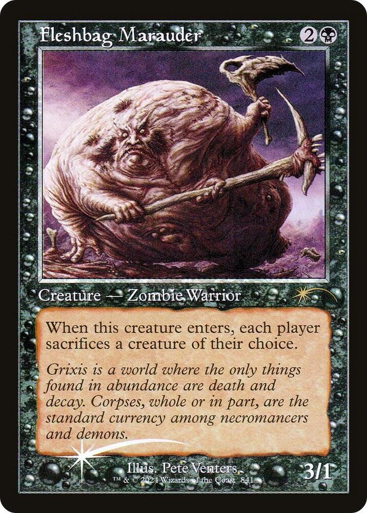 Fleshbag Marauder (841) (Retro Frame) [Secret Lair Drop Series] 841