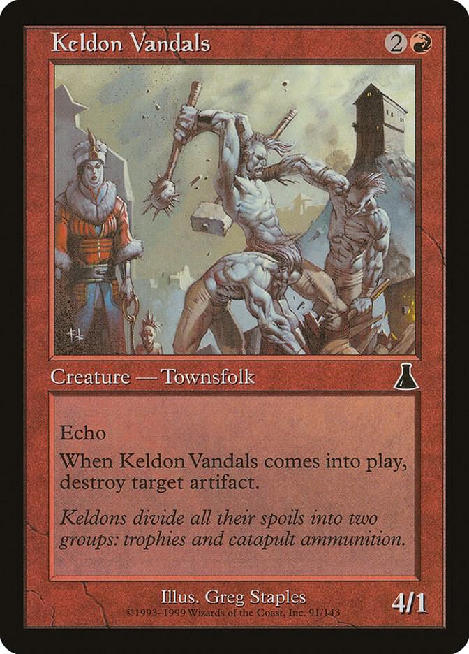 Keldon Vandals [Urza's Destiny] 91
