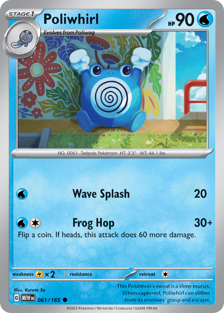 Poliwhirl - 61/165 151