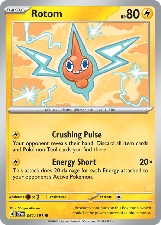 Rotom - 61/191 Surging Sparks