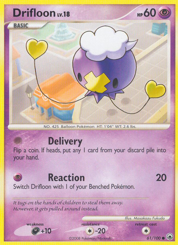 Drifloon - 61/100 Majestic Dawn